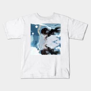 Smoking ice Kids T-Shirt